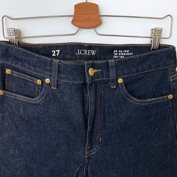 J. Crew Slim Straight Jean in Rinse Wash - 27 - Picture 3 of 8